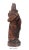 This Chinese General Guan statue is carved from a solid dense natural wood which has natural yellowish color. The statue...