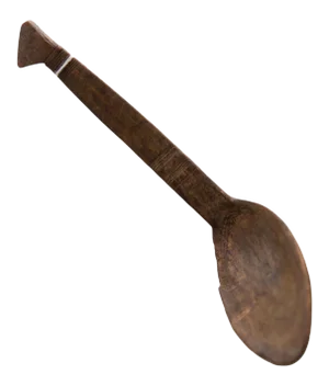 Vintage African Wooden Spoon