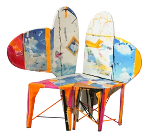 Sculptural Modular Chairs by Guido Coletti, 1995, Set of 2