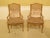 Vintage Mid Century French Style Paint Decorated Arm Chairs- A Pair For Sale - Image 13 of 13