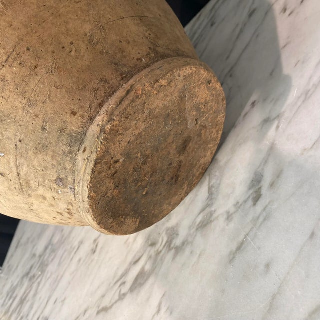 Ceramic French Confit Pot With Yellow Glaze From the 19th Century #8863 For Sale - Image 7 of 7