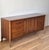 Beautiful Broyhill Emphasis sculpted walnut credenza or dresser. Clean mid-century lines.