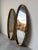 Hollywood Regency 1960s Italian Hollywood Regency Gilt Wood Oval Wall Mirrors – A Pair/ Sold For Sale - Image 3 of 10