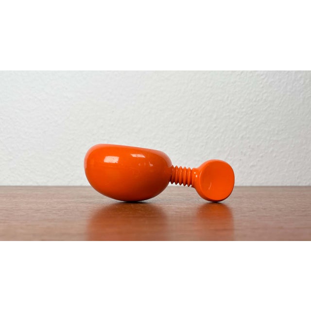 Mid-Century Modern Space Age Danish Orange Plastic Nutcracker from Dana Plast, 1960s For Sale - Image 4 of 18
