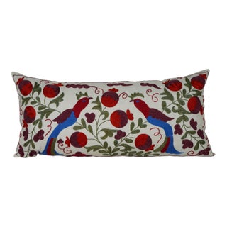 Bird Suzani Cushion Cover For Sale