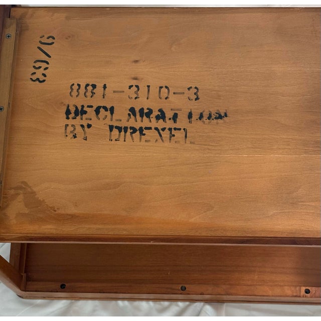 Vintage Drexel Declaration Kip Stewart Side Table For Sale - Image 12 of 12