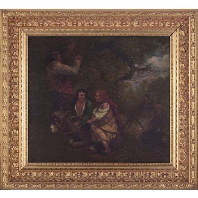 George Morland, Pastoral Scene, 1792, Oil on Canvas For Sale - Image 10 of 10