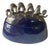 Postmodern Sculptural Box in Glazed Ceramic, 1990s For Sale