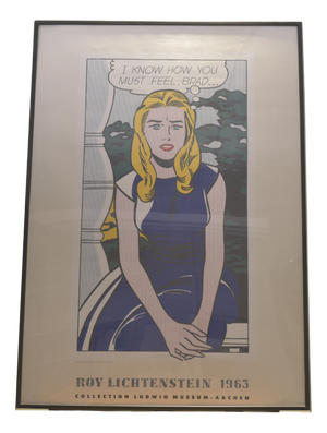 Roy Lichtenstein, I Know How You Must Feel Brad, 1963