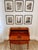1960s Louis XV Italian Bombé Marquetry Secretary Desk, 1960s For Sale - Image 5 of 18
