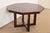 Mid-Century Modern Frank Lloyd Wright Style Mid-Century Modern Oak X-Base Dining Table, Newly Refinished For Sale - Image 3 of 12