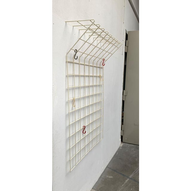 Mid-Century Minimalist German String Coat Rack, 1960s For Sale - Image 14 of 18