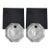 Versace Rosenthal Lumiere Medusa Coasters - A Pair New in Box For Sale