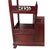 Vintage Chinese Intricate Carved Hardwood Curio Cabinet, Display Shelve For Sale - Image 12 of 12