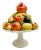 Large Late 20th Century Spanish Faience Mixed Fruit Topiary Centerpiece For Sale