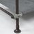 20th Century French Metal Console Table With Zinc Tops For Sale - Image 10 of 18