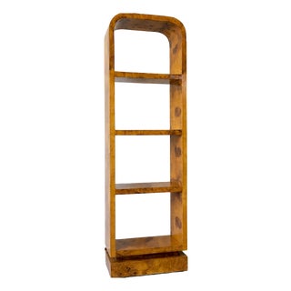 Art Deco Style Bookcase, 1980s For Sale