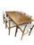 Scandinavian Teak Draw Leaf Dining Table and 6 Chairs Table is 55" length x 35" wide and each leaf is 20.5" making full...