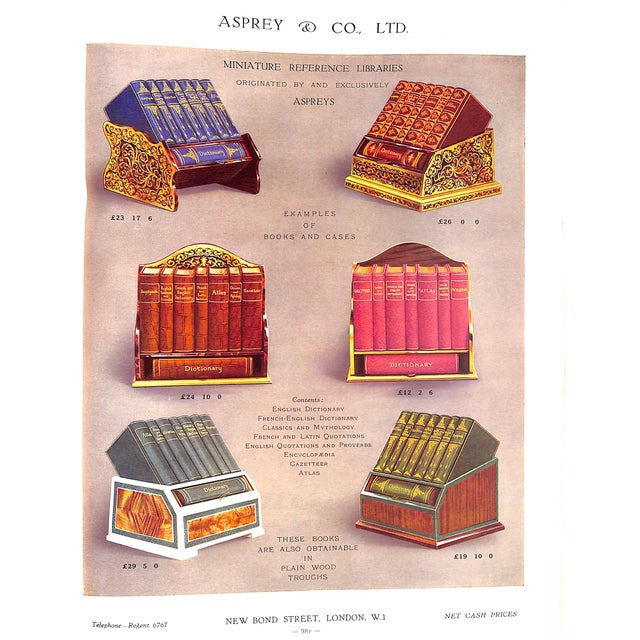 1930s Asprey and Company Ltd. [Trade Catalogue] For Sale - Image 10 of 18