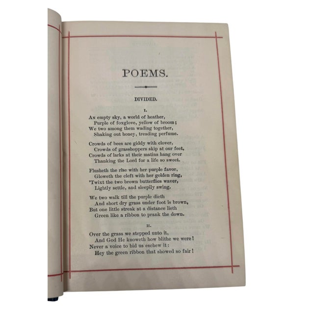 Paper The Poetical Works of Jean Ingelow Published New York Thomas Y. Cromwell 1863 For Sale - Image 7 of 12