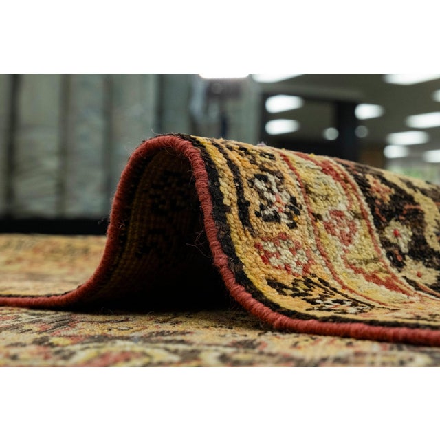 Brown Turkish Oushak Rug 8'8" x 14'8" #18540 For Sale - Image 8 of 8