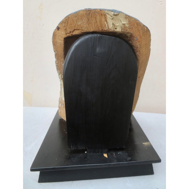 Potolomic Sarchogus Mask Circa 3rd Century B C For Sale - Image 4 of 12