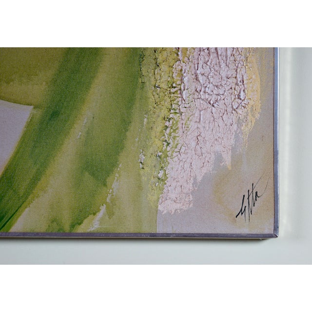 Mid-Century Modern Mid Century Modern Abstract Painting For Sale - Image 3 of 8