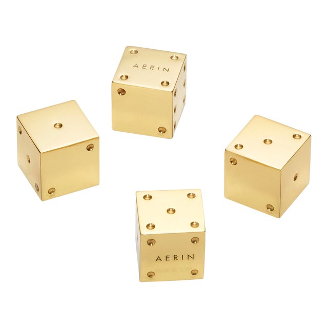 AERIN Karl Dice Set - Set of 4 For Sale