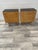 A- 375 vintage night-stands with original black opaline glass by novy domov +- 1965 in superb original condition with...