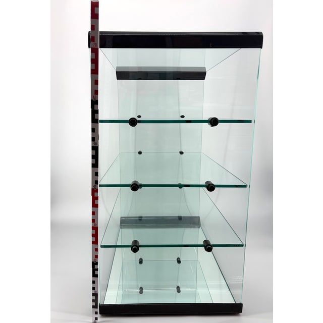 Glass Hifi Rack from Gallotti & Radici, Italy, 1970s For Sale - Image 10 of 11