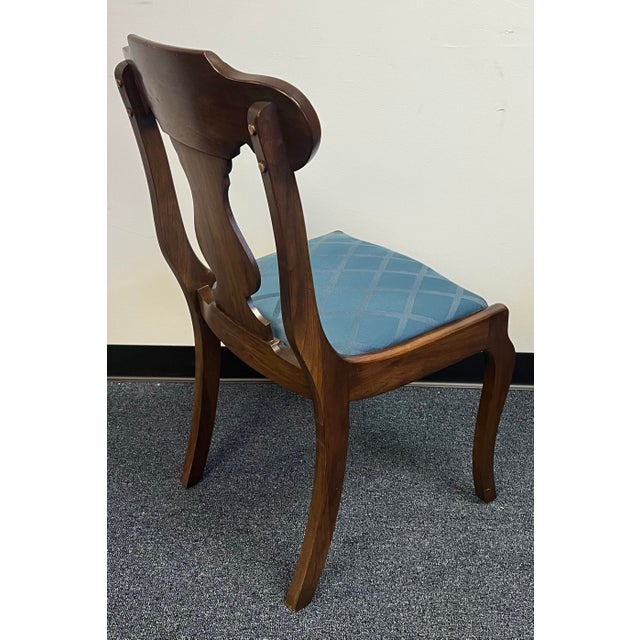 Pennsylvania House Cherry Empire Style Dining Chairs - Set of Four For Sale - Image 9 of 11