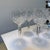 Waterford Waterford Lismore Crystal White Wine Glasses, Set of Seven For Sale - Image 4 of 12