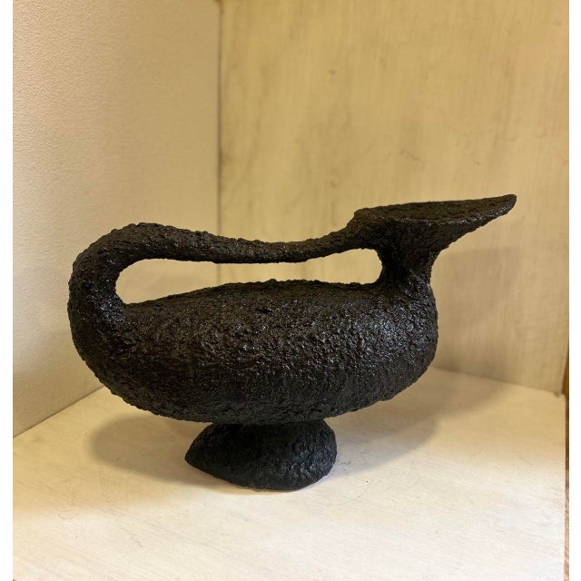 Terracotta Vase by Amilcare Rambelli, 1960s For Sale - Image 3 of 9
