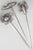 Three characteristic decorative skewers seafood with fish, lobster and crab at the top. The figures are two-piece, hollow...