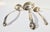 Mid-Century Modern 1950s Georg Jensen Acorn Pattern Laddles 5.5 Ounces - Set of 3 For Sale - Image 3 of 7