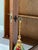 Italian Arch Top Hanging Wood Display Cabinet With Chicken Wire Door and Key, 20th C. For Sale - Image 9 of 16