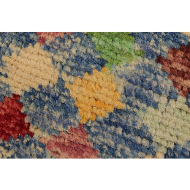 Boho Chic Balochi Rosa Hand Knotted Wool Rug - 3'6'' X 4'10'' For Sale In New York - Image 6 of 10