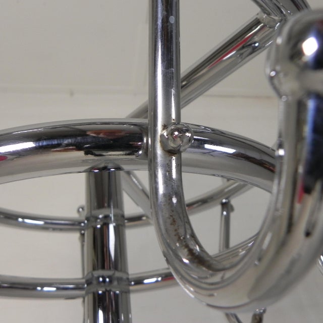 Freestanding Coat Rack with 6 Double Hooks from Tubax, 1950s For Sale - Image 16 of 18