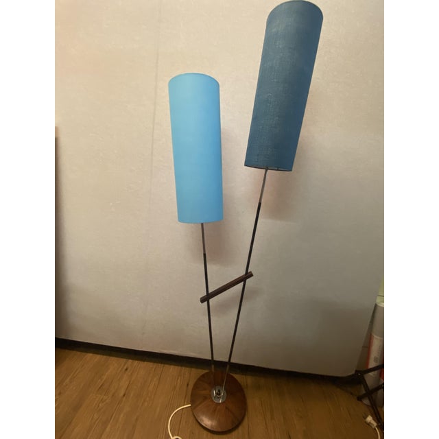 Mid-Century Modern Mid-Century Floor Lamp with Two Fluorescent Spots from Richard Essig, 1960s For Sale - Image 3 of 18