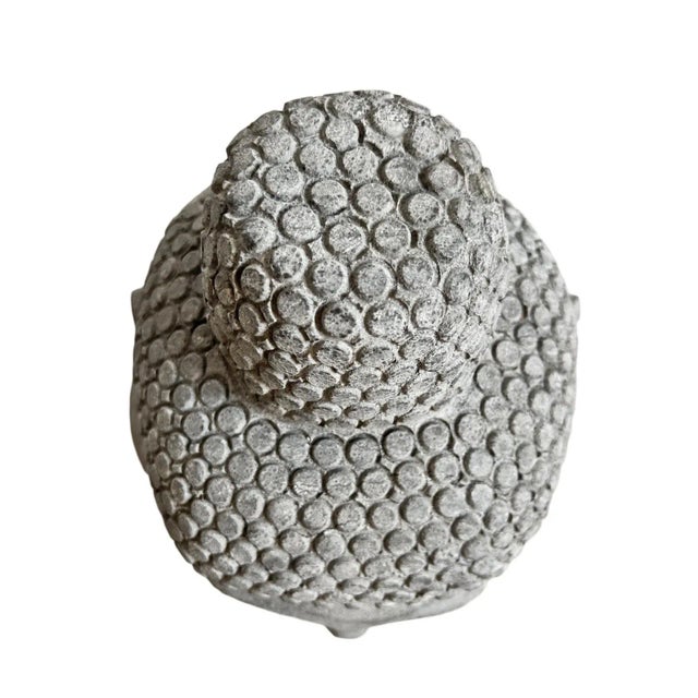 Vintage Stone Garden Buddha Bust Statue For Sale In Los Angeles - Image 6 of 6