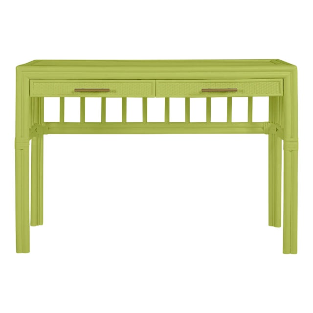 David Francis Furniture for Chairish Colony Desk, Parakeet For Sale