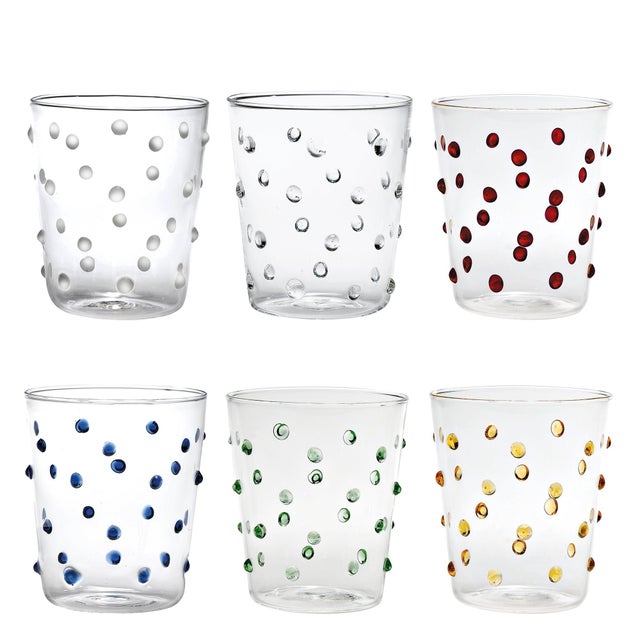 Zafferano Party Tumbler in Assorted - Set of 6 For Sale In New York - Image 6 of 6