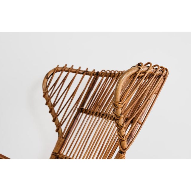 Vintage French Rocking Chair, 1960s For Sale - Image 4 of 16