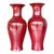 Vintage Asian “Sang De Boeuf” Glazed Ceramic Vases- a Pair For Sale - Image 9 of 12