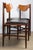 Chairs in Teak and Black Imitation Leather by Gianfranco Frattini, 1960s, Set of 6 For Sale - Image 12 of 18