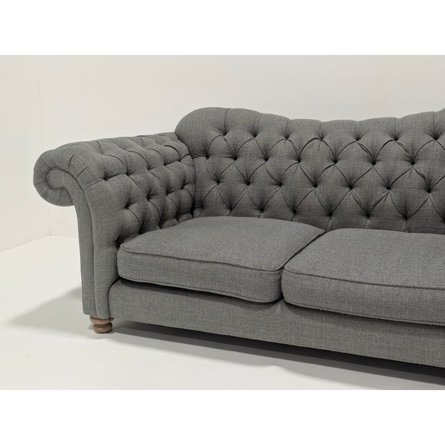 Two-Seater Chesterfield Sofa For Sale - Image 4 of 15