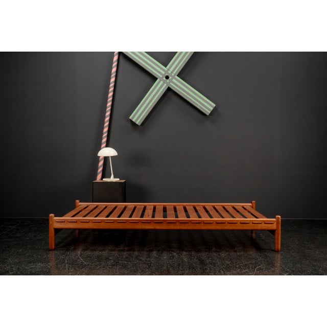 Mid-Century Danish Handcrafted Daybed in Teak, 1960s For Sale - Image 11 of 18