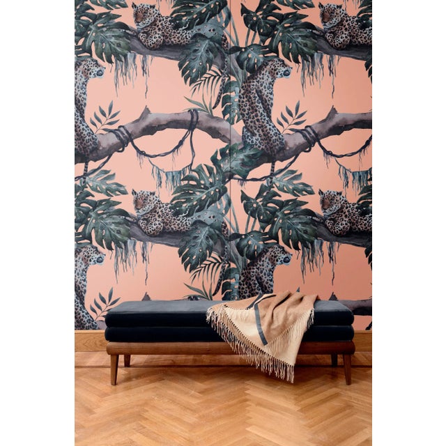 This decorative fabric comes in the form of boiserie over a wooden honeycomb panel measuring 135 cm by 200 cm tall. The...