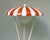 A rare floor lamp, outdoor lamp for the garden or terrace in the shape of a parasol. A real eye-catcher for any modern...