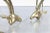 Alain Chervet Mid-Century Modern Brass Ibex Ram's Head Coffee Table Styled After Alain Chervet For Sale - Image 4 of 11